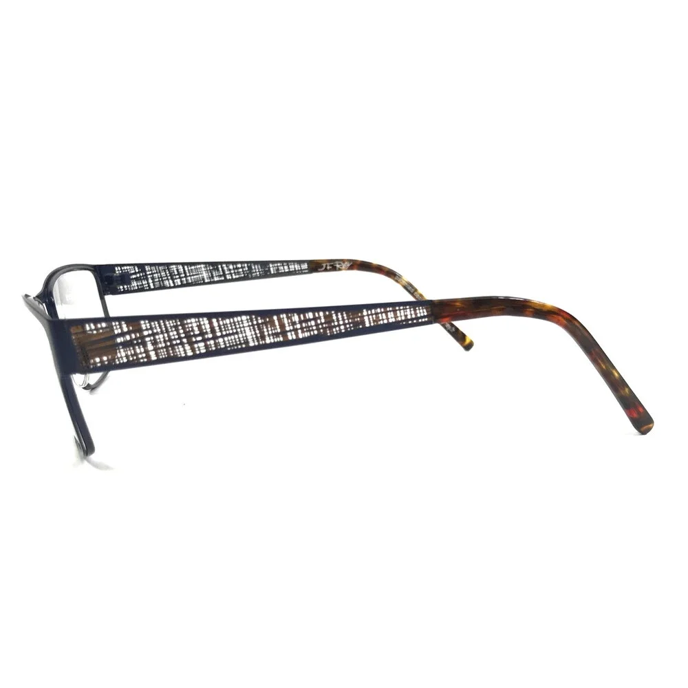 J.F. Rey Eyeglasses Frames JF2586 2090 Matte Brown Blue Square 55-18-145